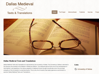 Dallas Medieval Texts and Translations by wjnielsen