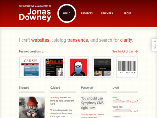 The Interactive Manufactory of Jonas Downey by jonasd